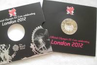 (2012) Монета Великобритания 2012 год 5 фунтов "XXX Летняя олимпиада Лондон 2012"  Медь-Никель  Букл